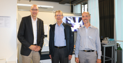 Einweihung des gesponserten EVO am Technorama